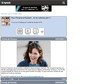 Tablet Screenshot of florencehussein.skyrock.com