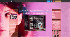 Desktop Screenshot of coiffure-artsetstyle.skyrock.com