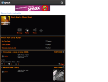 Tablet Screenshot of cindymaelys-officiel.skyrock.com