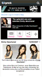 Mobile Screenshot of emily-deschanel.skyrock.com