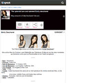 Tablet Screenshot of emily-deschanel.skyrock.com