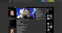 Desktop Screenshot of love-avril-lavigne-rock3.skyrock.com