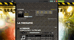 Desktop Screenshot of la-therapie.skyrock.com