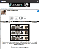 Tablet Screenshot of glamperfection.skyrock.com