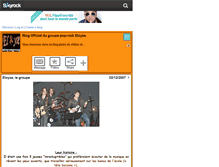 Tablet Screenshot of eloysegroup.skyrock.com