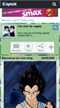 Mobile Screenshot of fandevegeta.skyrock.com