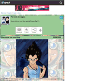 Tablet Screenshot of fandevegeta.skyrock.com