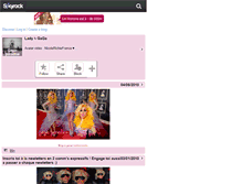 Tablet Screenshot of gaga-paradise.skyrock.com