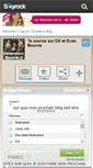 Mobile Screenshot of d-generation-bourne-x.skyrock.com