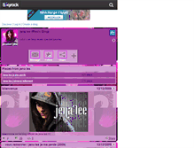 Tablet Screenshot of jenaleeofficial.skyrock.com