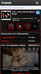 Mobile Screenshot of dsi-officiel.skyrock.com