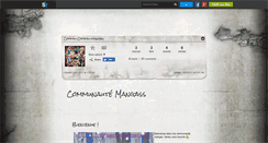 Desktop Screenshot of commu-commu-mangas.skyrock.com