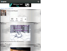 Tablet Screenshot of commu-commu-mangas.skyrock.com