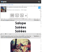 Tablet Screenshot of douce-violette.skyrock.com