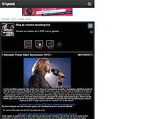 Tablet Screenshot of extreme-wrestling-live.skyrock.com