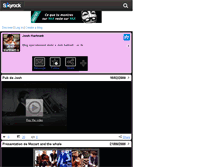 Tablet Screenshot of j0sh-hartnett-x.skyrock.com