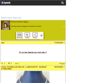 Tablet Screenshot of annette19.skyrock.com