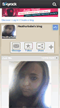 Mobile Screenshot of heathurbabe.skyrock.com