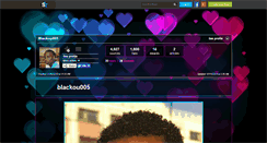 Desktop Screenshot of blackou005.skyrock.com