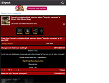 Tablet Screenshot of fannyofficiel.skyrock.com