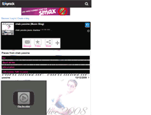 Tablet Screenshot of cheb-yacine.skyrock.com