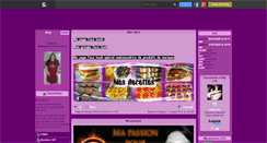 Desktop Screenshot of mapassionpourlacuisine.skyrock.com