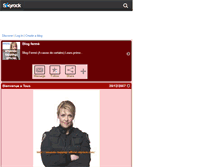 Tablet Screenshot of amanda-tapping-officiel.skyrock.com