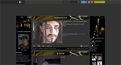 Desktop Screenshot of johnnydevil.skyrock.com
