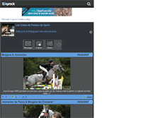 Tablet Screenshot of colo-poneydesport.skyrock.com