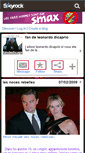 Mobile Screenshot of fandedicaprio.skyrock.com
