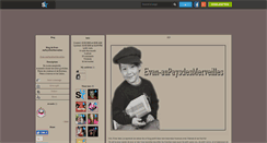 Desktop Screenshot of evan-aupaysdesmerveilles.skyrock.com