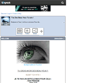 Tablet Screenshot of beau-yeux-2009.skyrock.com