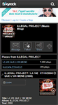 Mobile Screenshot of illegal-project-official.skyrock.com