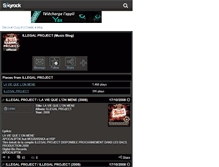 Tablet Screenshot of illegal-project-official.skyrock.com