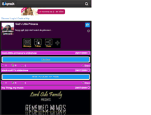 Tablet Screenshot of gods-little-princess.skyrock.com