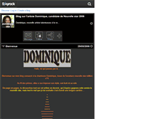 Tablet Screenshot of dominique-star.skyrock.com