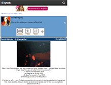 Tablet Screenshot of davidhallyday1.skyrock.com
