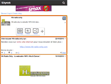 Tablet Screenshot of hit-radio-only.skyrock.com