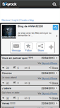 Mobile Screenshot of anna92200.skyrock.com