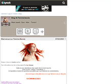 Tablet Screenshot of femme-beauty.skyrock.com