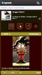 Mobile Screenshot of dragonballz148.skyrock.com