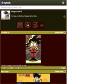 Tablet Screenshot of dragonballz148.skyrock.com