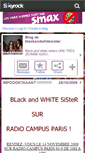 Mobile Screenshot of blackandwhitesister.skyrock.com