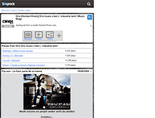 Tablet Screenshot of drix-zik.skyrock.com