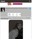 Tablet Screenshot of ceecile-l.skyrock.com