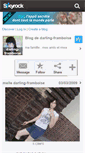 Mobile Screenshot of darling-framboise.skyrock.com