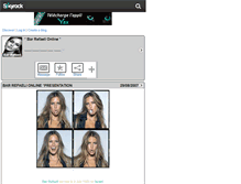 Tablet Screenshot of bar-refaeli.skyrock.com