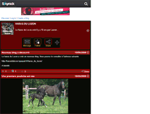 Tablet Screenshot of haras-du-lozon.skyrock.com