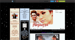 Desktop Screenshot of mileystory-love.skyrock.com