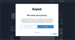 Desktop Screenshot of mattxp0k0ra.skyrock.com
